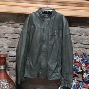 UGG MOTO LAMB LEATHER JACKET SZ L